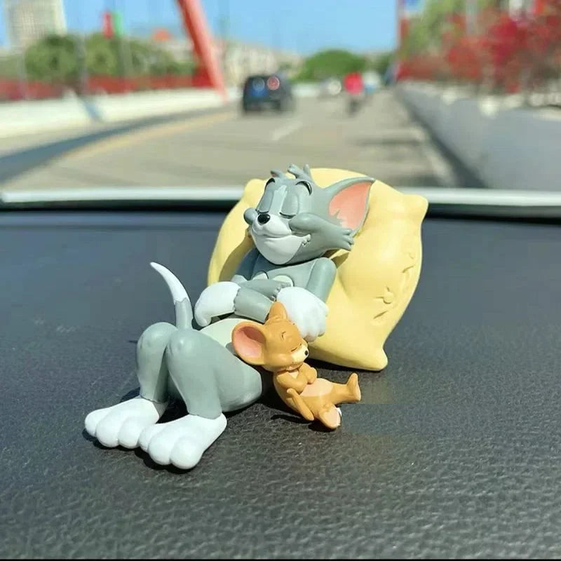 Mini Decorações para carros do Desenho animado Tom e Jerry